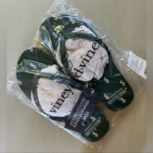 NWT vineyard vines Kentucky Derby Money Maker Flip Flops